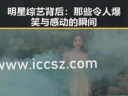 明星综艺背后:那些令人爆笑与感动的瞬间